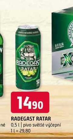 Terno Radegast ratar 0,5 l nabídka