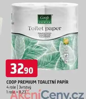 Terno Coop premium toaletní papír 4 role | 3vrstvý nabídka