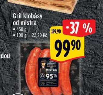 Albert Gril klobásy od mistra 450 g nabídka