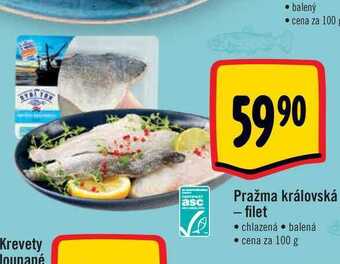 Albert Pražma královská - filet  100 g nabídka