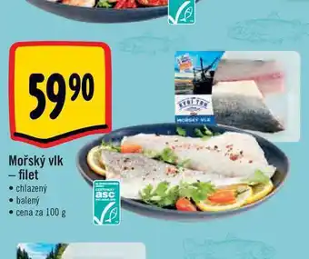 Albert Mořský vlk - filet  100 g nabídka