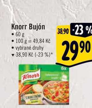 Albert Knorr bujón 60 g nabídka