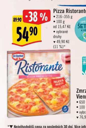 Albert Pizza ristorante • 216-355 g nabídka