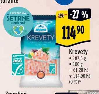 Albert Krevety • 187,5 g nabídka