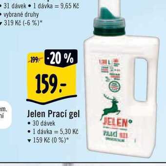 Albert Jelen prací gel • 30 dávek nabídka