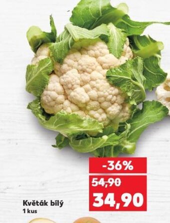 Kaufland Květák bílý nabídka