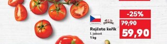 Kaufland Rajčata keřík I. jakost 1 kg nabídka