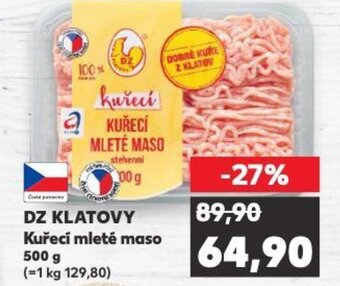 Kaufland DZ KLATOVY Kuřecí mleté maso nabídka