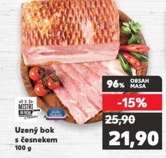 Kaufland Uzený bok s česnekem nabídka