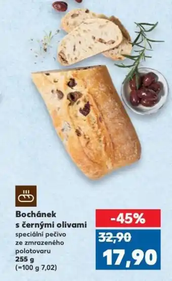 Kaufland Bochánek s černými olivami nabídka