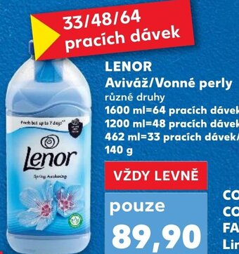 Kaufland LENOR Aviváž/Vonné perly nabídka