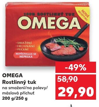 Kaufland OMEGA Rostlinný tuk nabídka