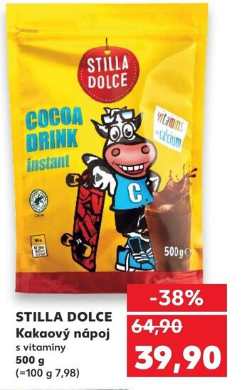 Kaufland STILLA DOLCE Kakaový nápoj s vitamíny nabídka