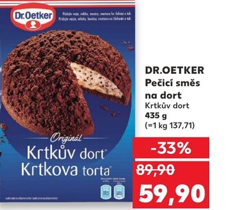 Kaufland DR.OETKER Pečicí směs na dort nabídka