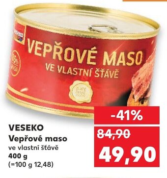 Kaufland VESEKO Vepřové maso nabídka