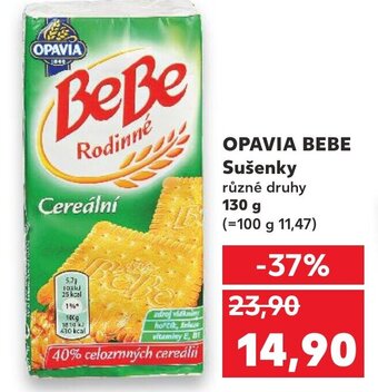 Kaufland OPAVIA BEBE Sušenky nabídka
