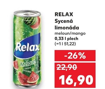 Kaufland RELAX Sycená limonáda nabídka