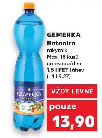 Kaufland GEMERKA Botanica rakytník Max. 18 kusů nabídka