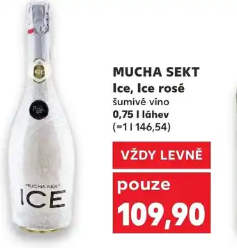Kaufland MUCHA SEKT Ice, Ice rosé nabídka