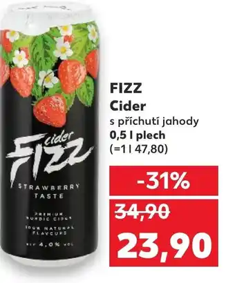 Kaufland FIZZ Cider nabídka
