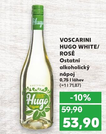 VOSCARINI HUGO WHITE/ ROSÉ Ostatní alkoholický nápoj