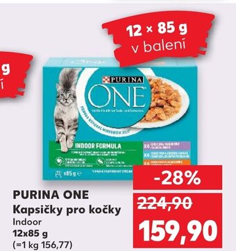Kaufland PURINA ONE Kapsičky pro kočky nabídka