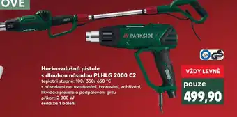 Horkovzdušná pistole s dlouhou násadou PLHLG 2000 C2