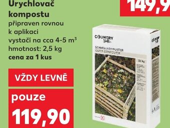 Kaufland Urychlovač kompostu nabídka