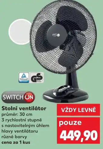 Kaufland Stolní ventilátor průměr: 30 cm nabídka