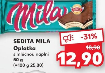 Kaufland SEDITA MILA Oplatka nabídka