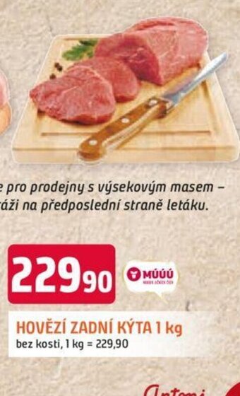 Trefa HOVĚZÍ ZADNÍ KÝTA 1 kg nabídka