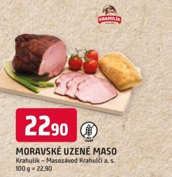 Trefa MORAVSKÉ UZENÉ MASO nabídka