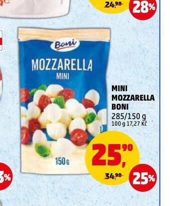 Penny Market Mini mozzarella nabídka