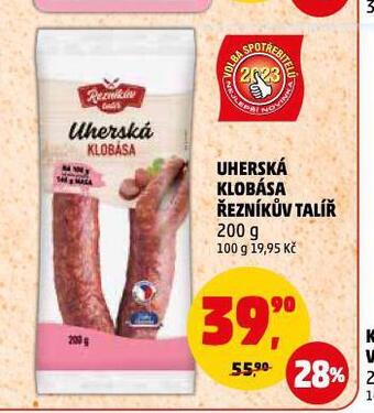 Penny Market Uherská klobása nabídka