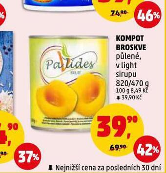 Penny Market Kompot broskve nabídka