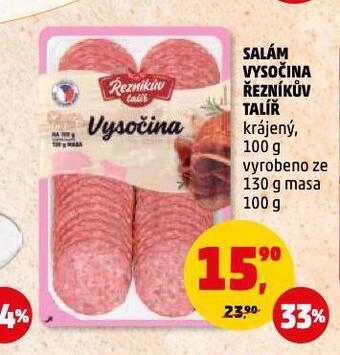 Penny Market Salám vysočina nabídka
