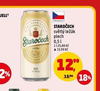 Penny Market Pivo staročech nabídka