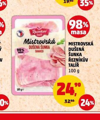 Penny Market Mistrovská dušená šunka nabídka