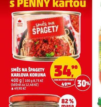 Penny Market Směs na špagety nabídka