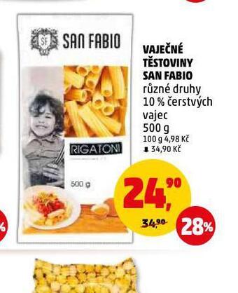 Penny Market Vaječné těstoviny san fabio nabídka