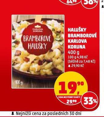 Penny Market Halušky bramborové nabídka