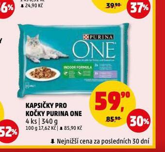 Penny Market Purina one kapsičky pro kočky nabídka