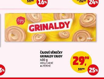 Penny Market Čajové věnečky grinaldy enjoy nabídka