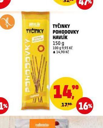 Penny Market Tyčinky pohodovky havlík nabídka