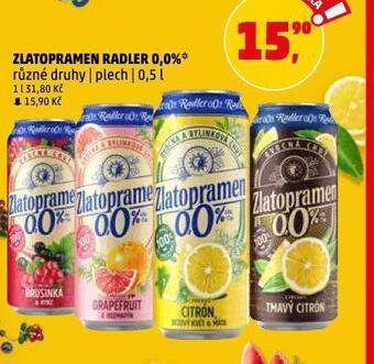 Penny Market Zlatopramen radler nabídka