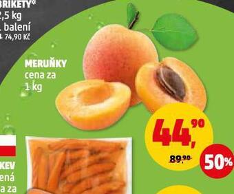 Penny Market Meruňky nabídka