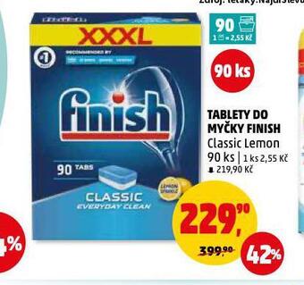 Penny Market Finish tablety do myčky nabídka