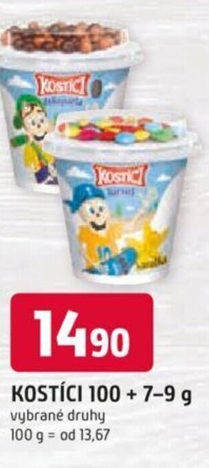Trefa KOSTÍCI 100 + 7-9 g nabídka