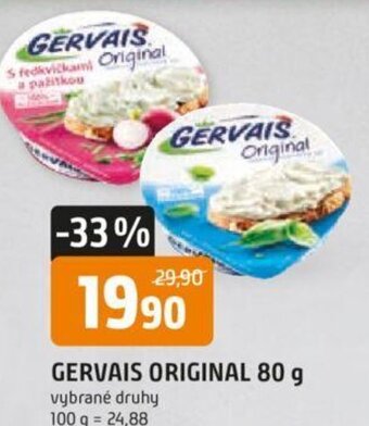 Trefa GERVAIS ORIGINAL 80 g nabídka