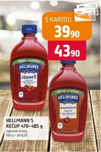 Trefa HELLMANN'S KEČUP 470-485 g nabídka
